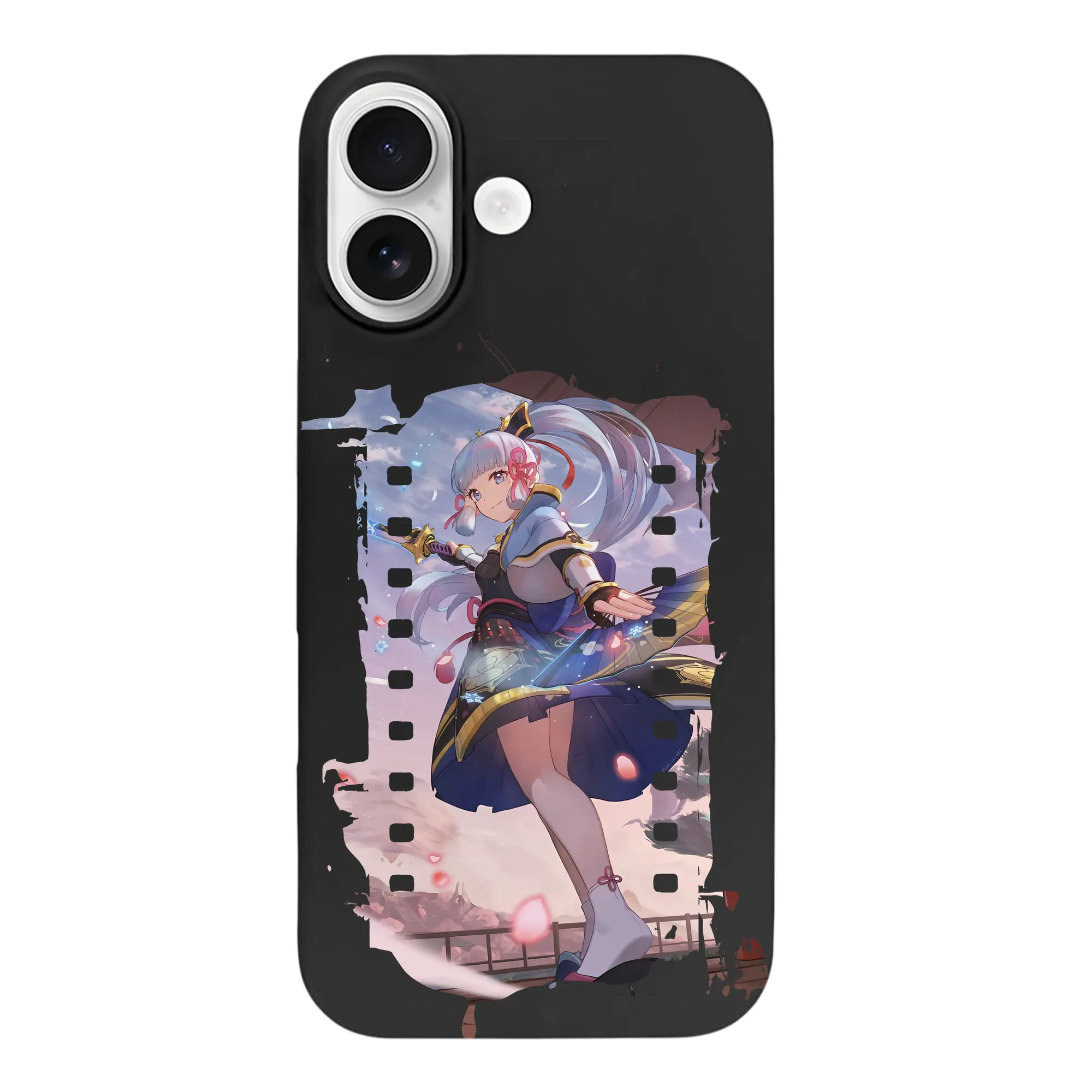 原 神 グッズ 神里綾華 - iPhone 17 シリーズ シリコンケース 薄型 耐衝撃 指紋防止 ソフトタッチカバー 精密フィット 傷防止 保護ケース iPhone 17/17 Air/17 Pro/17 Pro Max 対応